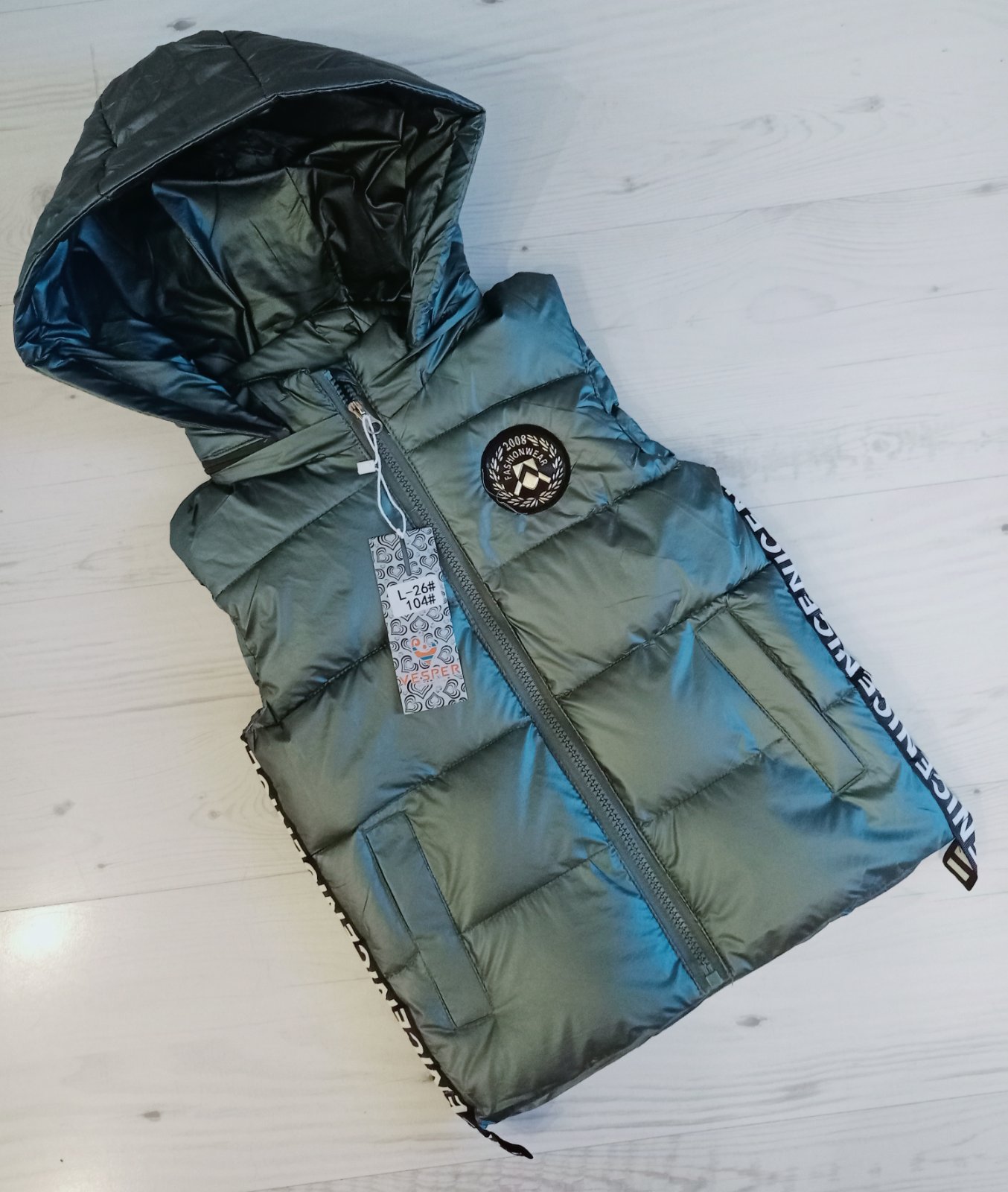 Жилетка Malibu2 (104-128) L26 blue (деми)