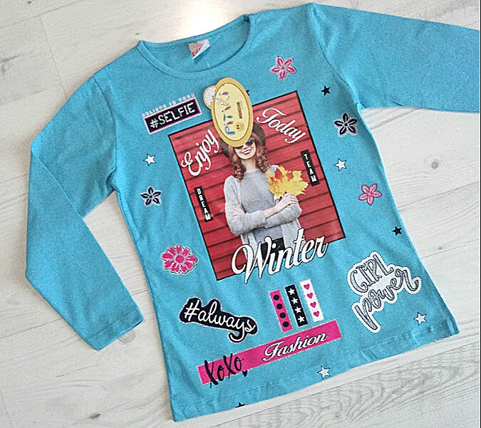 Свитер Malibu2 (140-158) 56 blue (деми)
