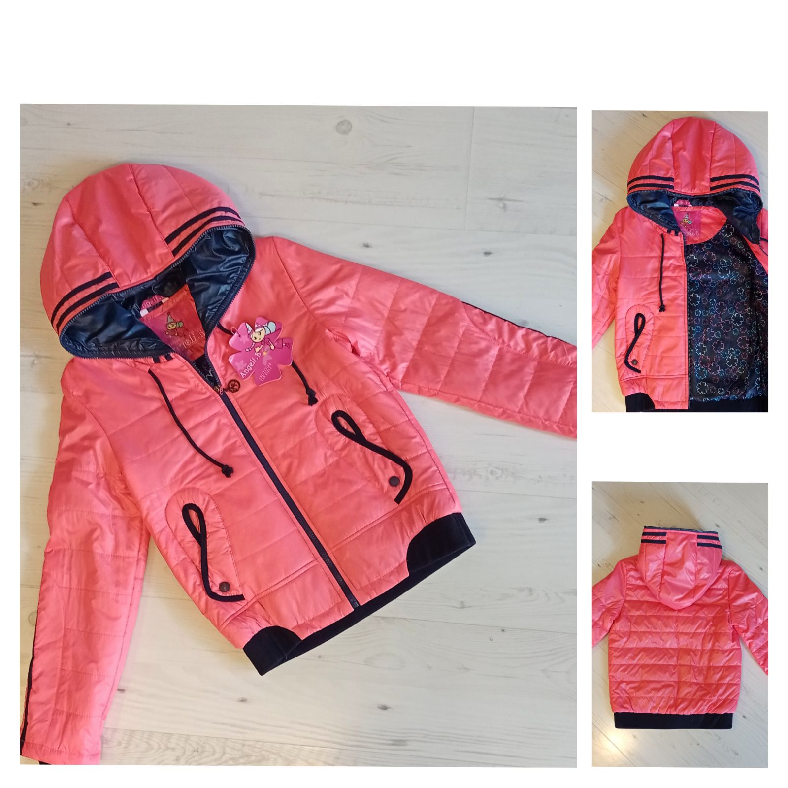 Куртка Malibu2 (152-158) 0102 pink (деми)