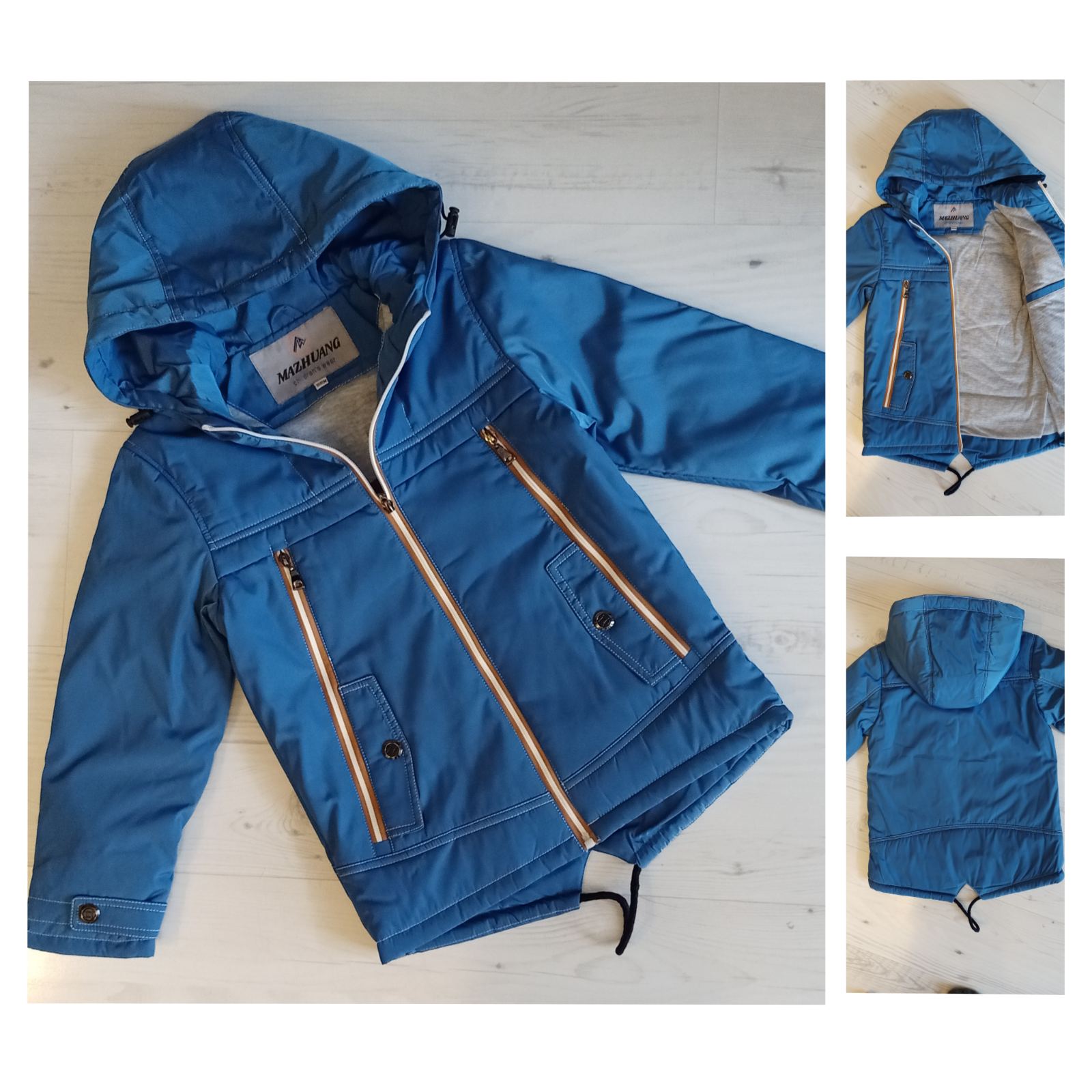 Куртка Malibu2 (92-116) 16B-13 blue (деми)