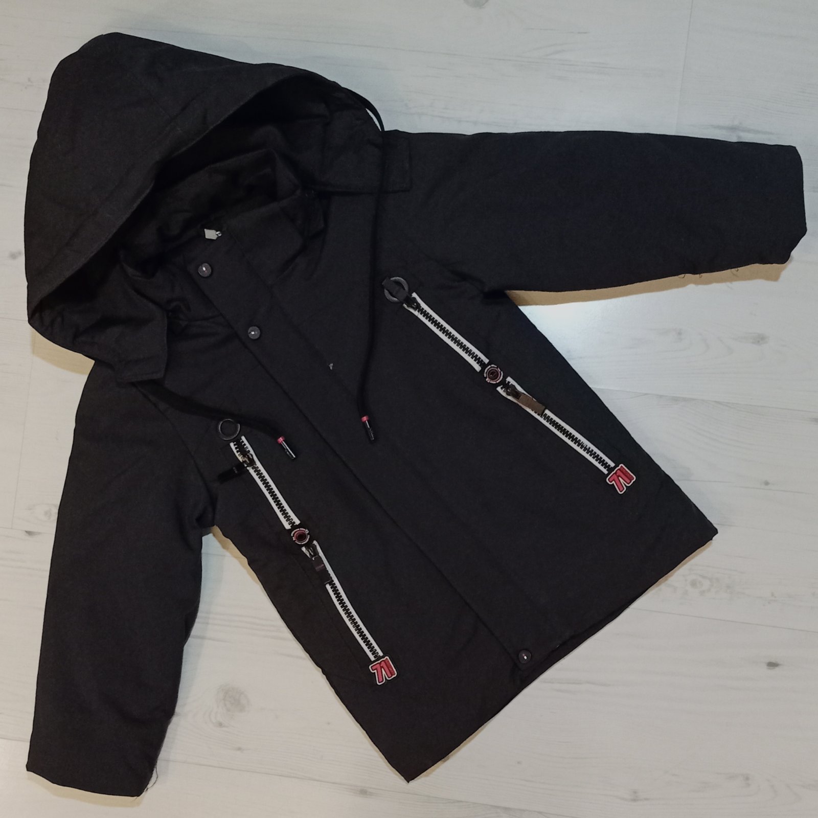Куртка Malibu2 (104-128) 6809 black (деми)