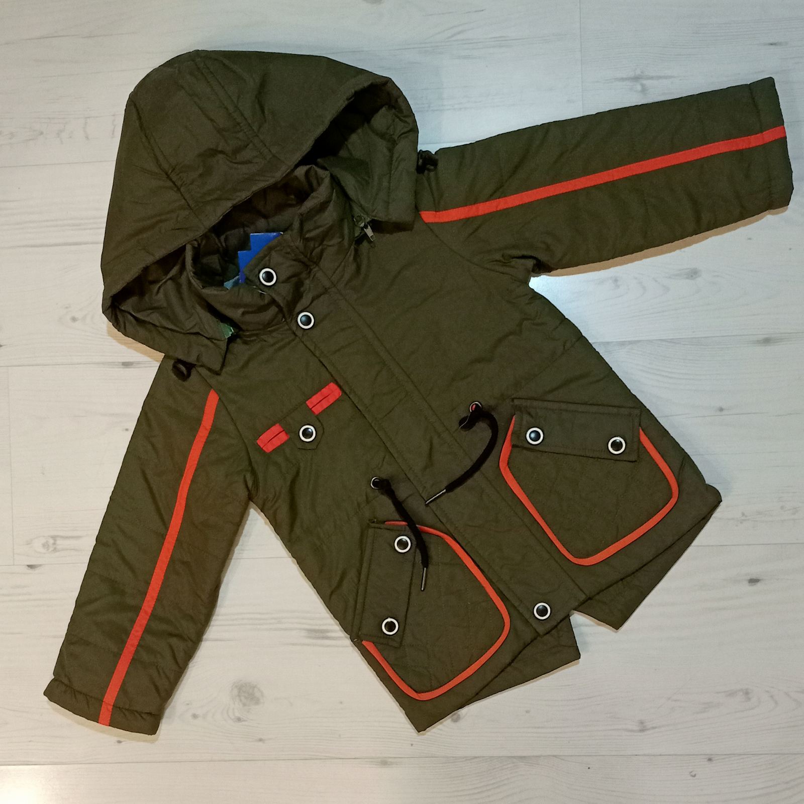 Куртка Malibu2 (110-134) 866-38 green (деми)