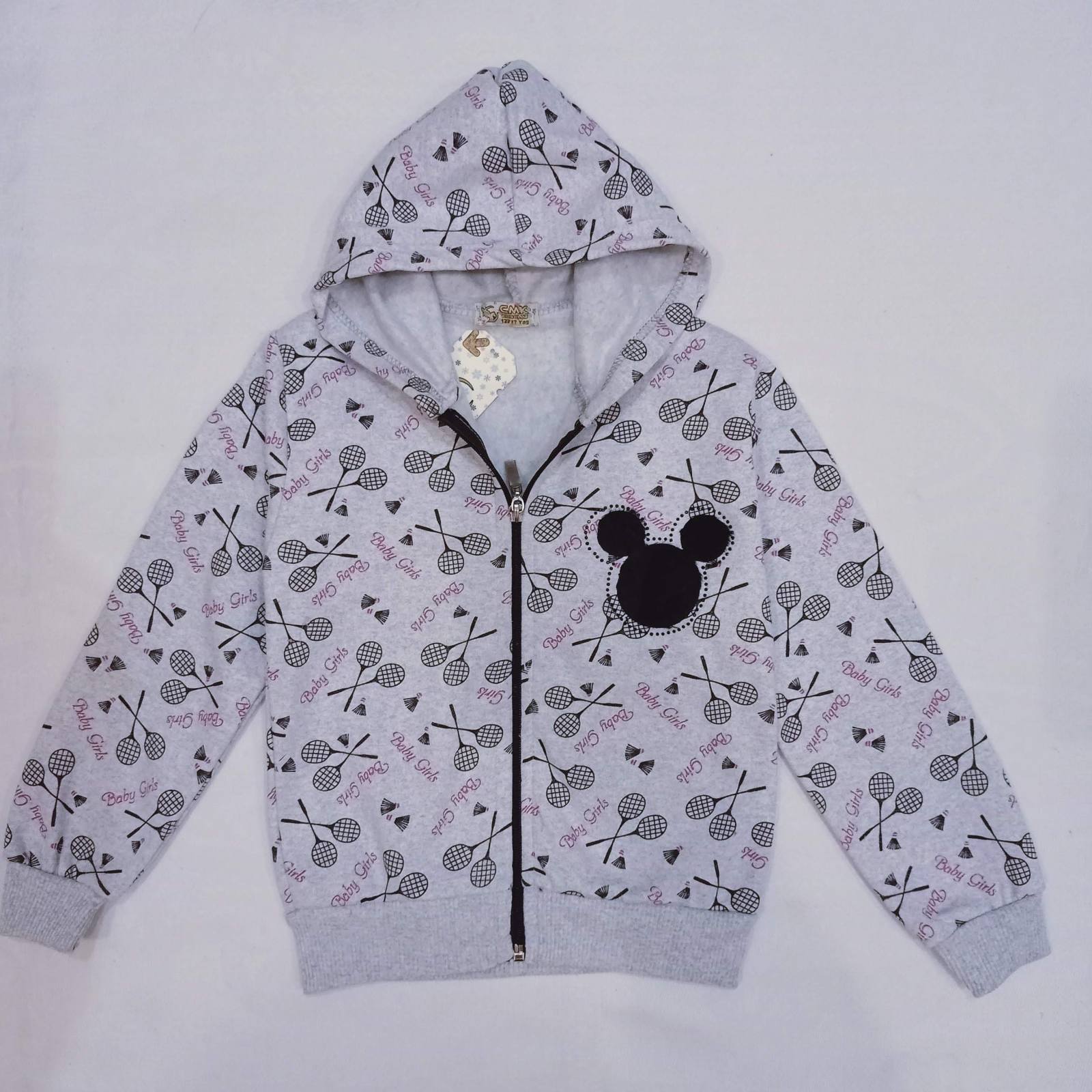 Кофта спорт Malibu2 (3-7) 16640 grey (деми)