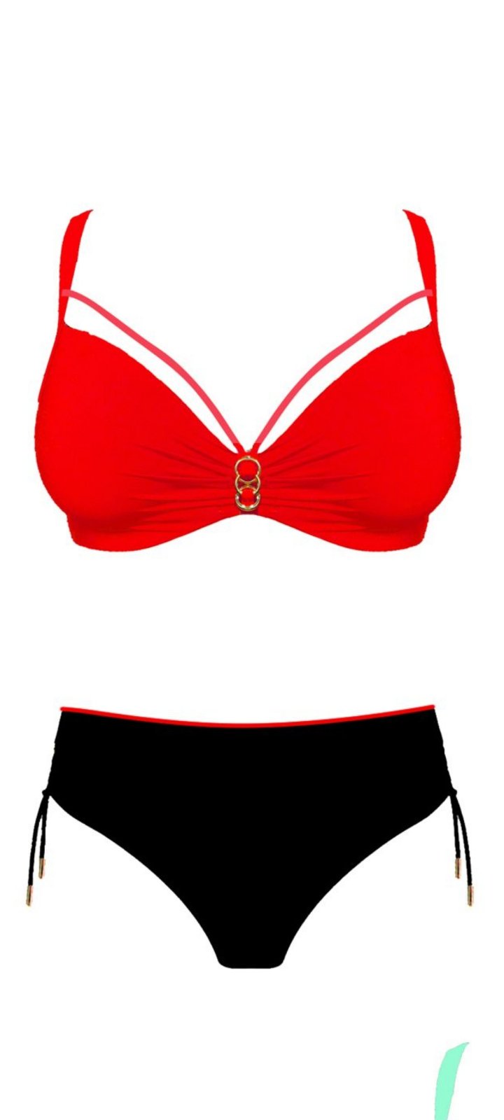 Купальник Golannia (42-50) 2275 red (лето)