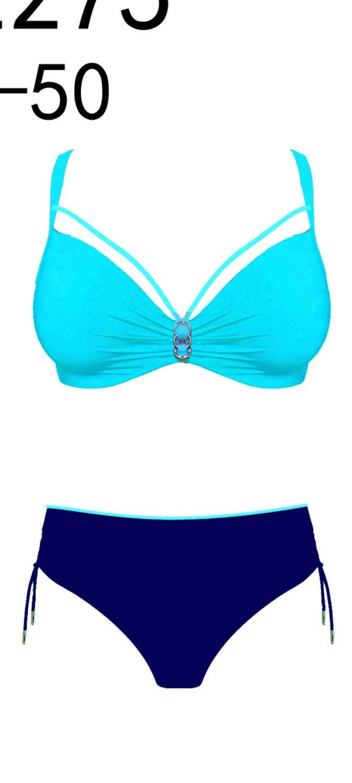 Купальник Golannia (42-50) 2275 blue (лето)