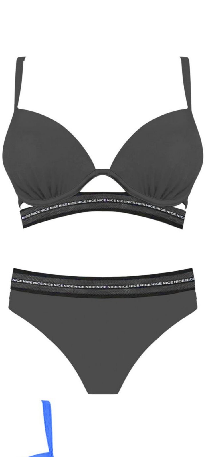Купальник Golannia (38-46) 22134 black (лето)
