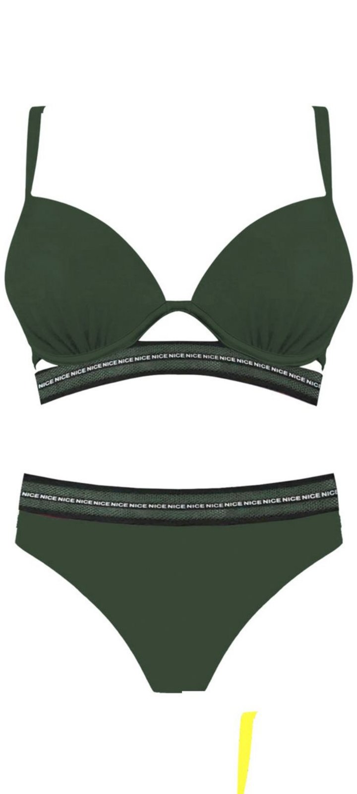 Купальник Golannia (38-46) 22134 green (лето)