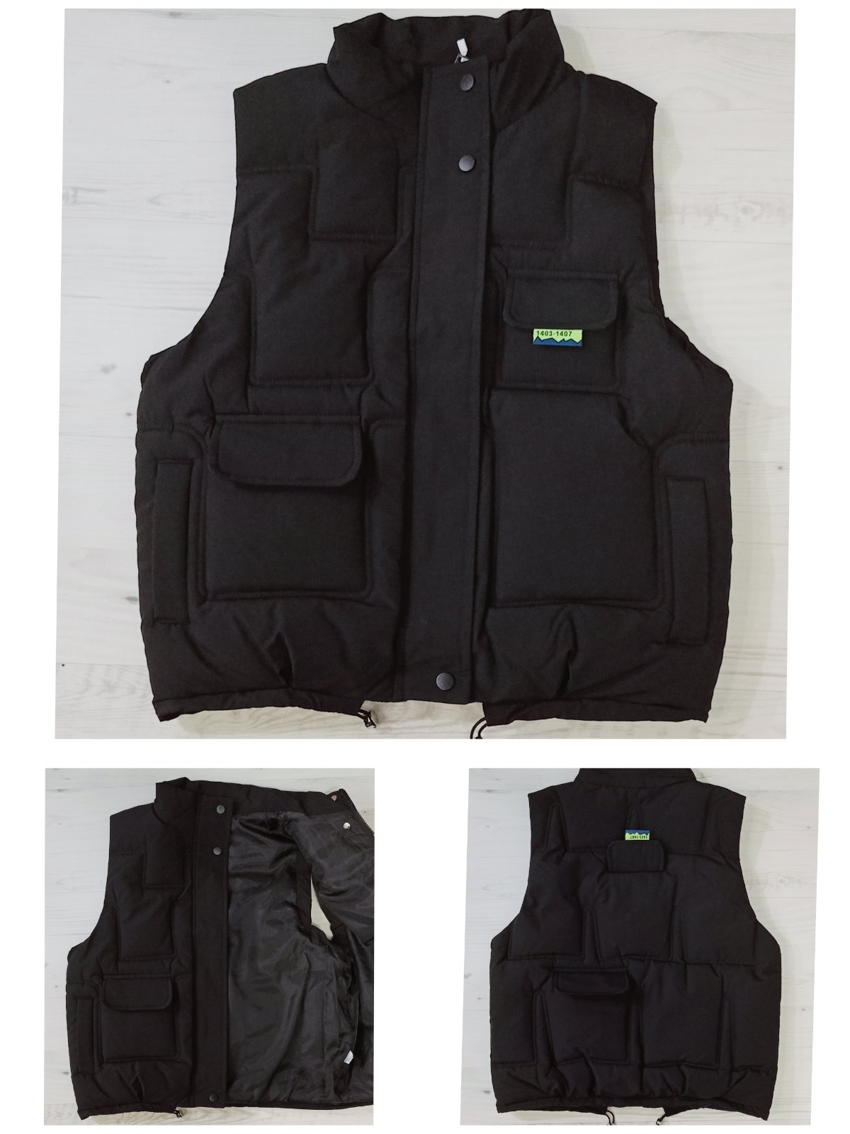 Жилетка Malibu2 (140-170) G6 black (деми)