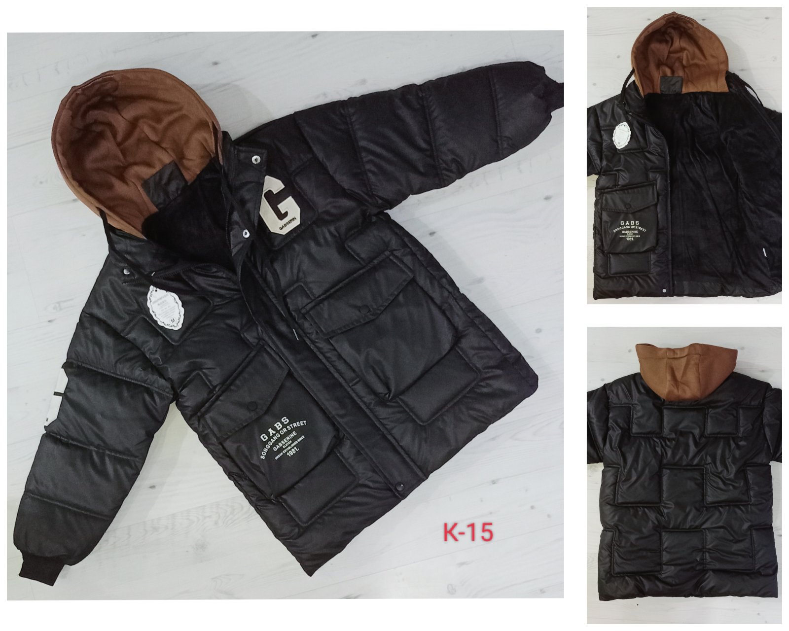 Куртка Malibu2 (9-12) K15 black (деми)