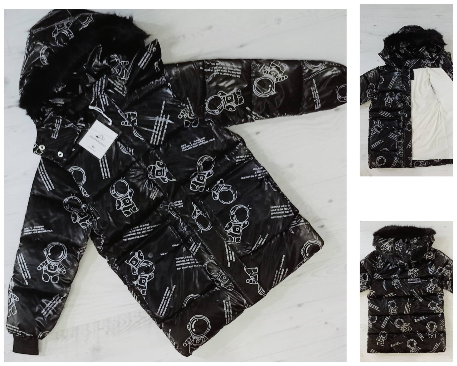 Куртка Malibu2 (8-12) K16 black-old-1 (зима)
