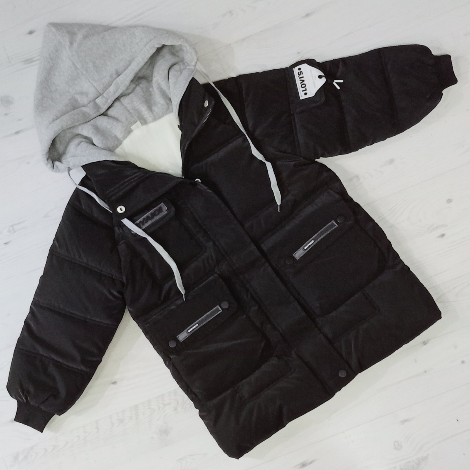 Куртка Malibu2 (7-10) K12 black (деми)