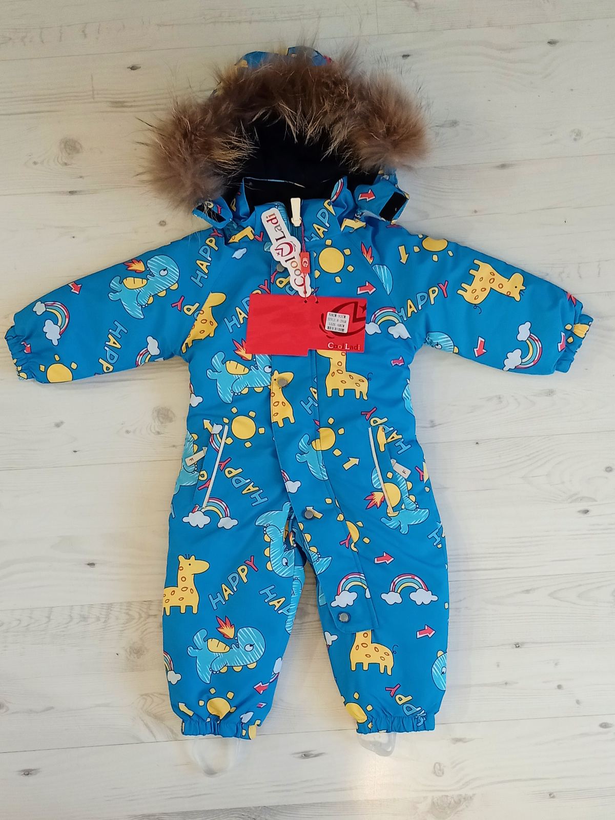 Комбинезон Malibu2 (68-92) 8-286 l.blue (зима)