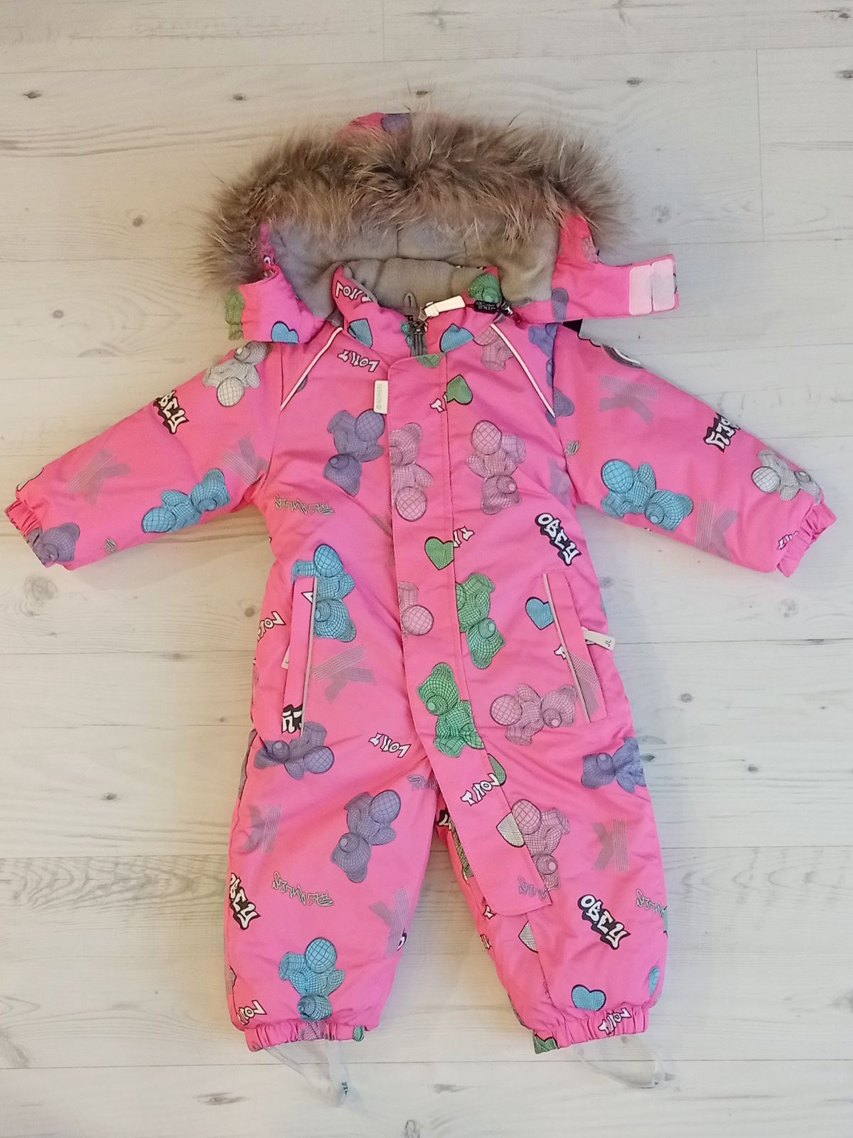 Комбинезон Malibu2 (80-104) A08 pink (зима)