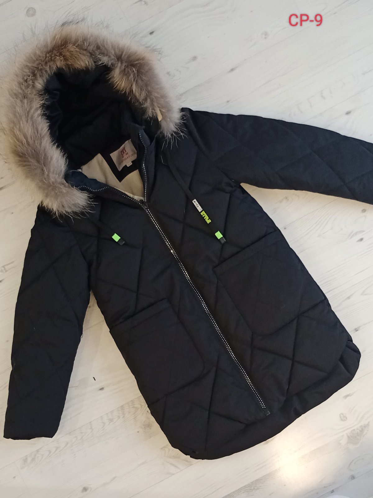 Куртка Malibu2 (140-164) CP9 black (зима)