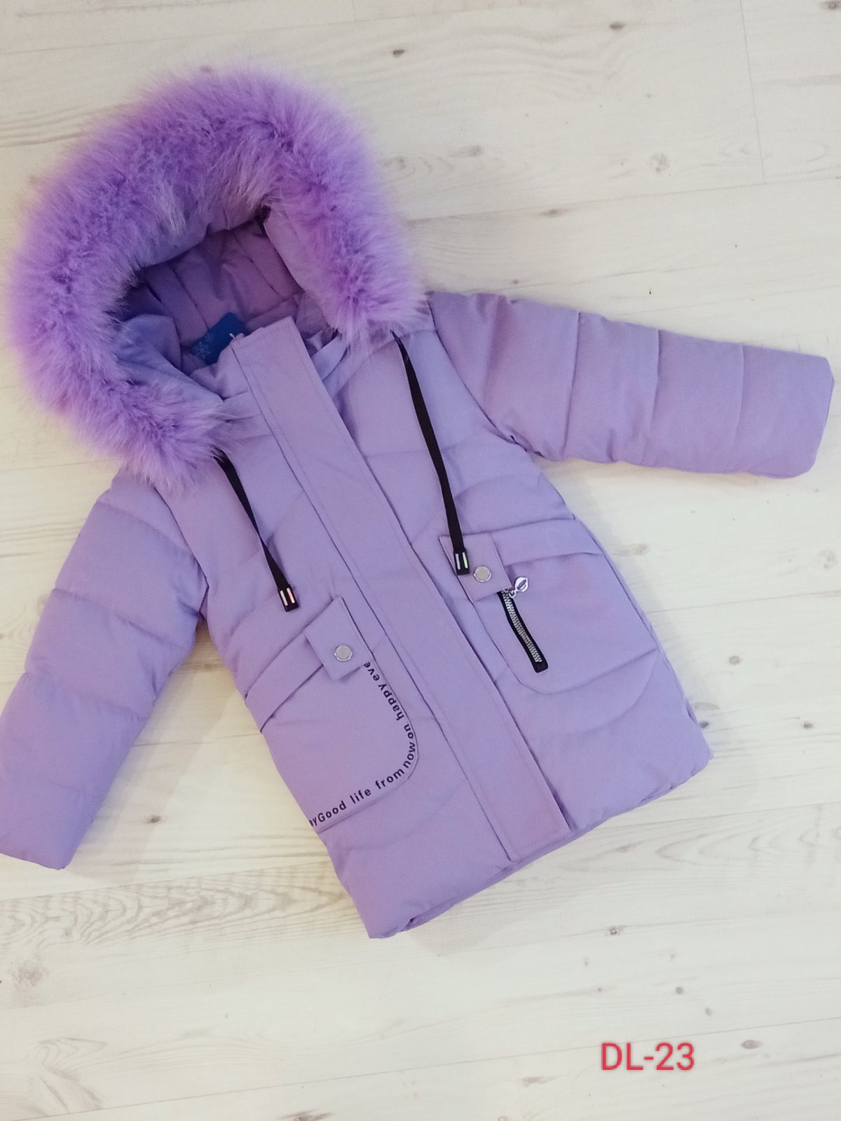 Куртка Malibu2 (92-116) DL23 lilac (зима)