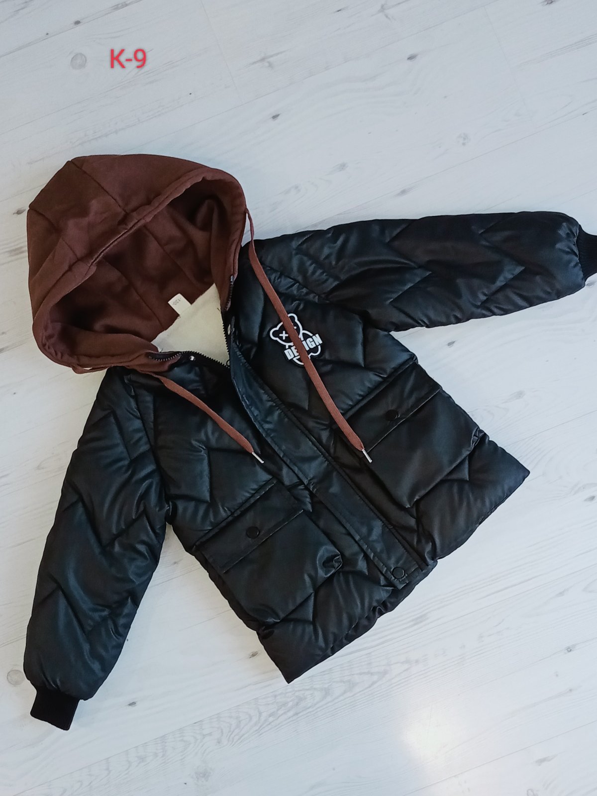 Куртка Malibu2 (5-8) K9 black-old-1 (деми)