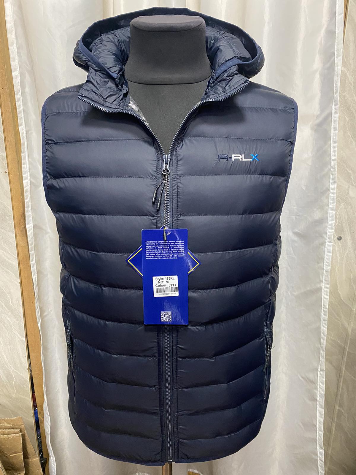 Жилетка Golannia (M-3XL) 175 navy (деми)