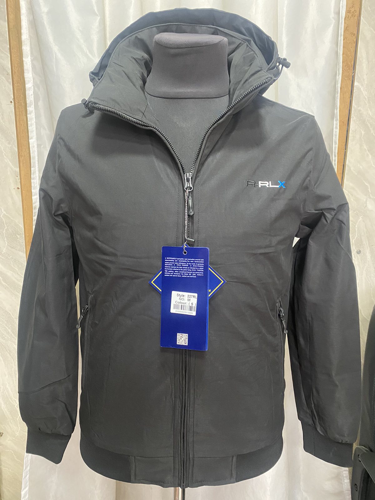 Куртка Golannia (M-3XL) 227 black (деми)