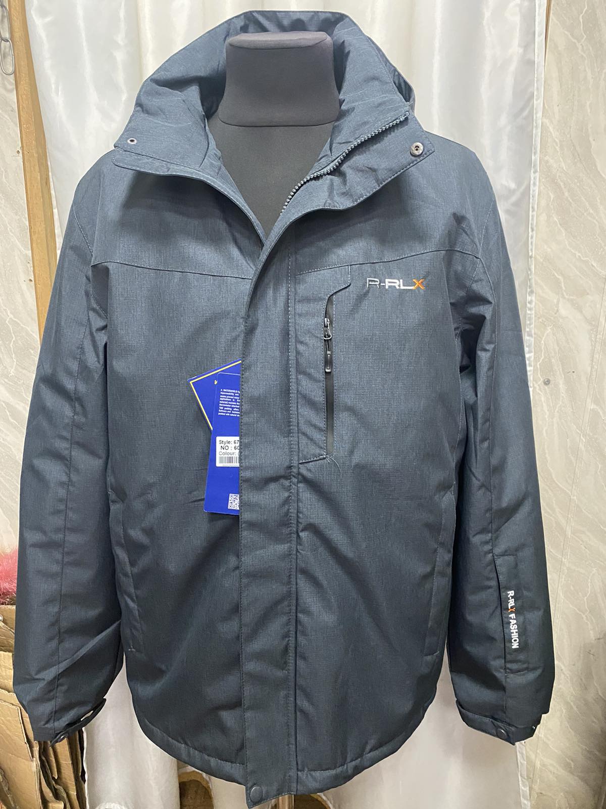 Куртка Golannia (M-3XL) 769 grey (деми)