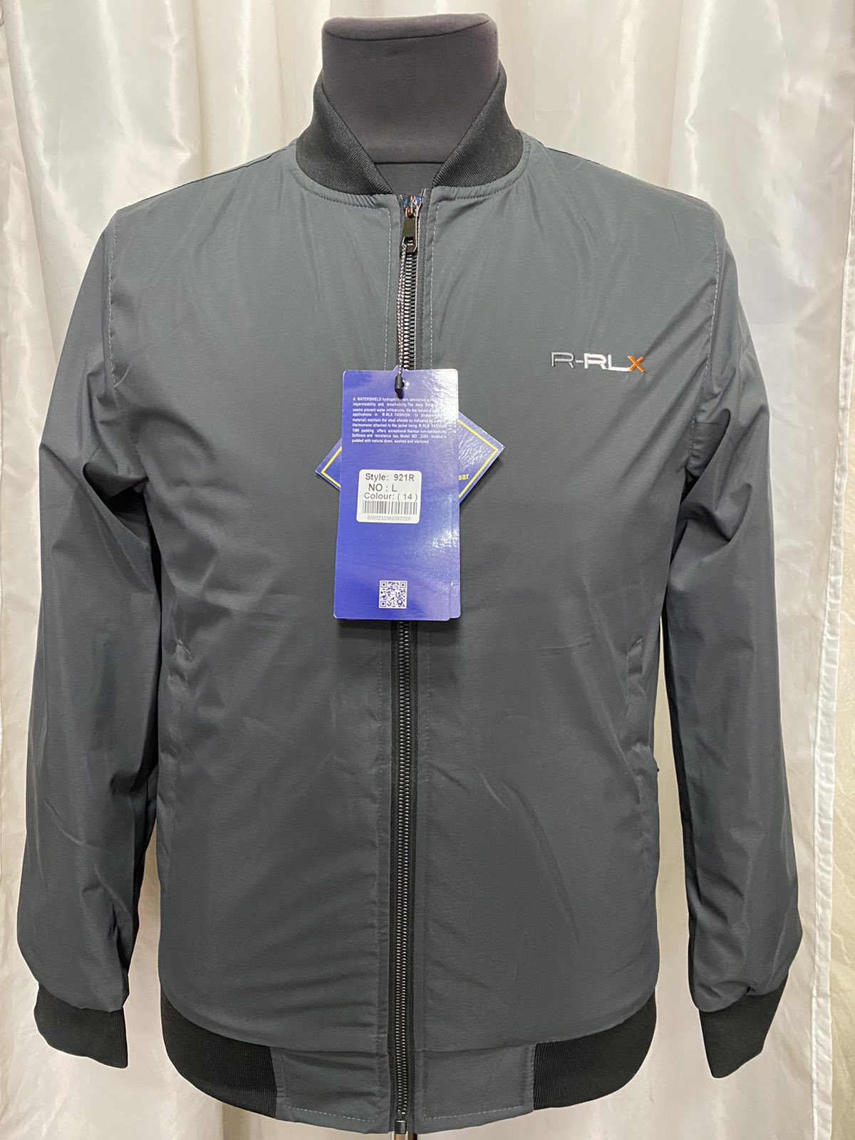 Куртка Golannia (M-3XL) 921 grey (деми)