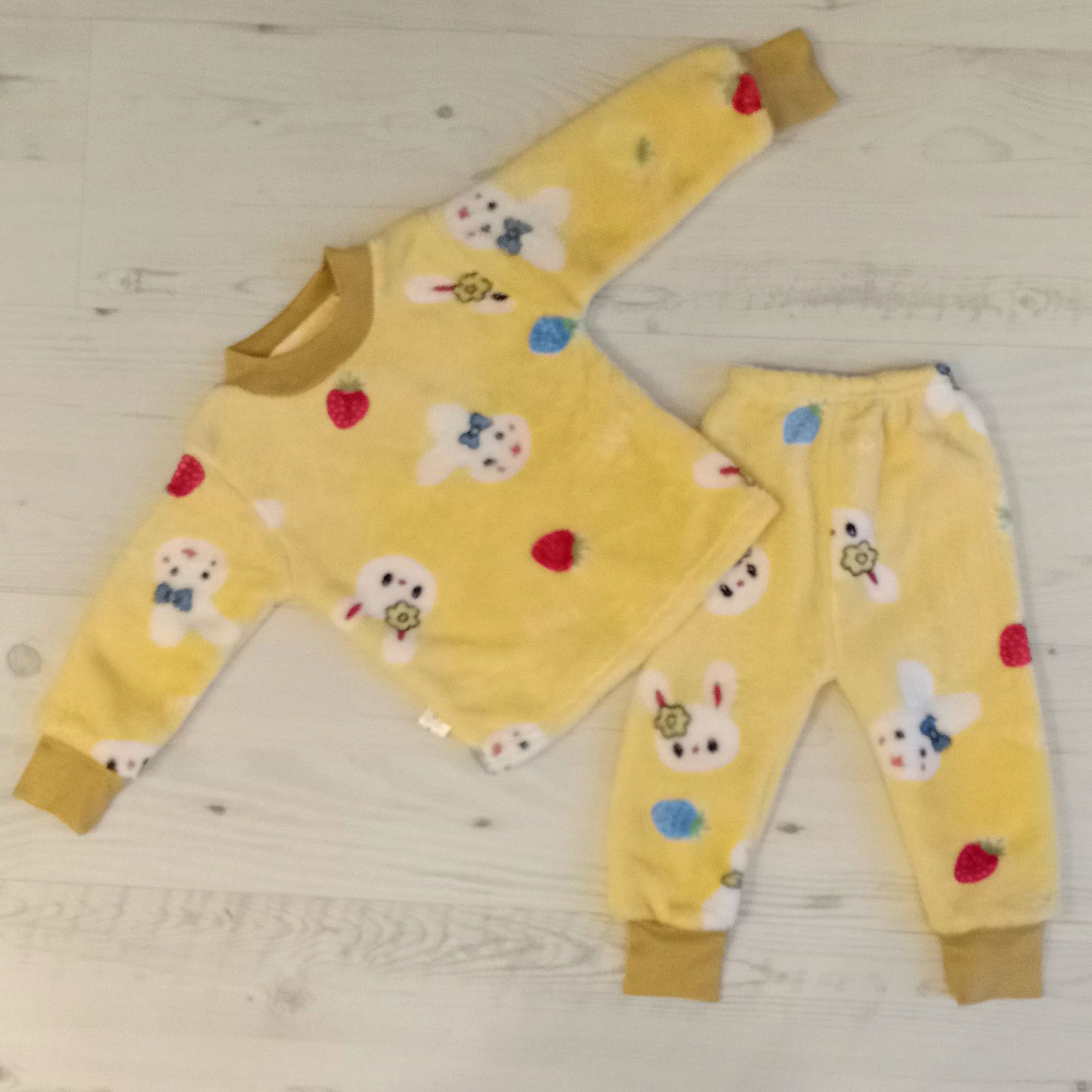 Пижама Malibu2 (0.9-1.6) K123 yellow (зима)