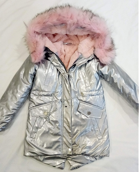 Куртка Malibu2 (140) L8924 silver (зима)