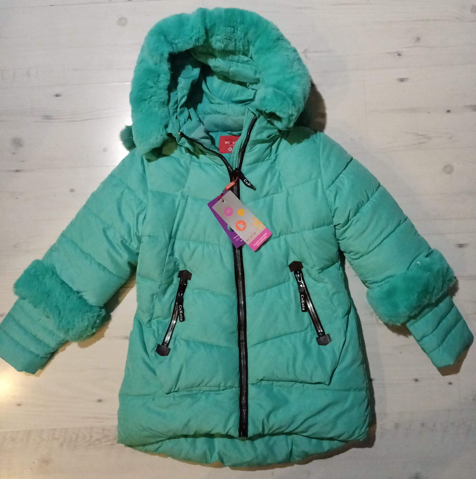 Куртка Malibu2 (116-164) ML2 l.blue (зима)
