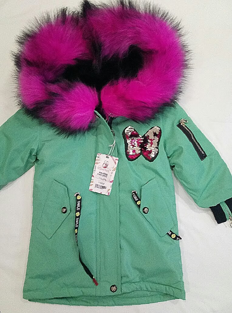 Куртка Malibu2 (110-134) ML5 green (зима)