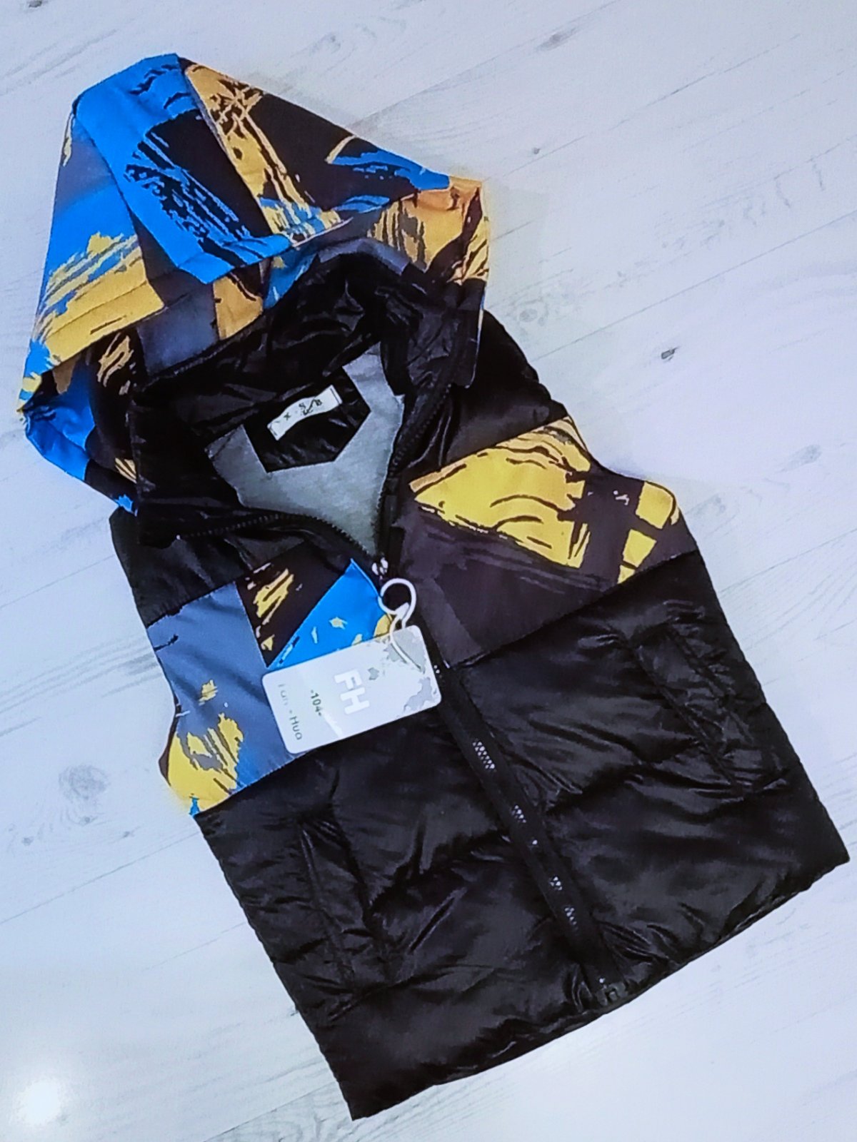 Жилетка Malibu2 (98-122) ML13 black (деми)