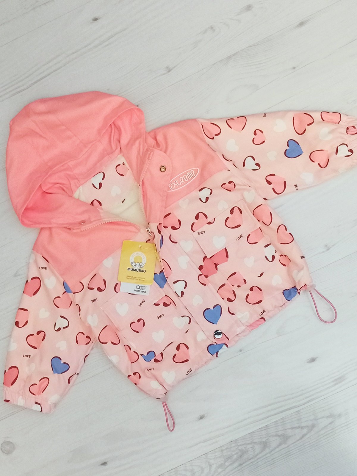 Ветровка Malibu2 (2-6) ML31 pink (деми)