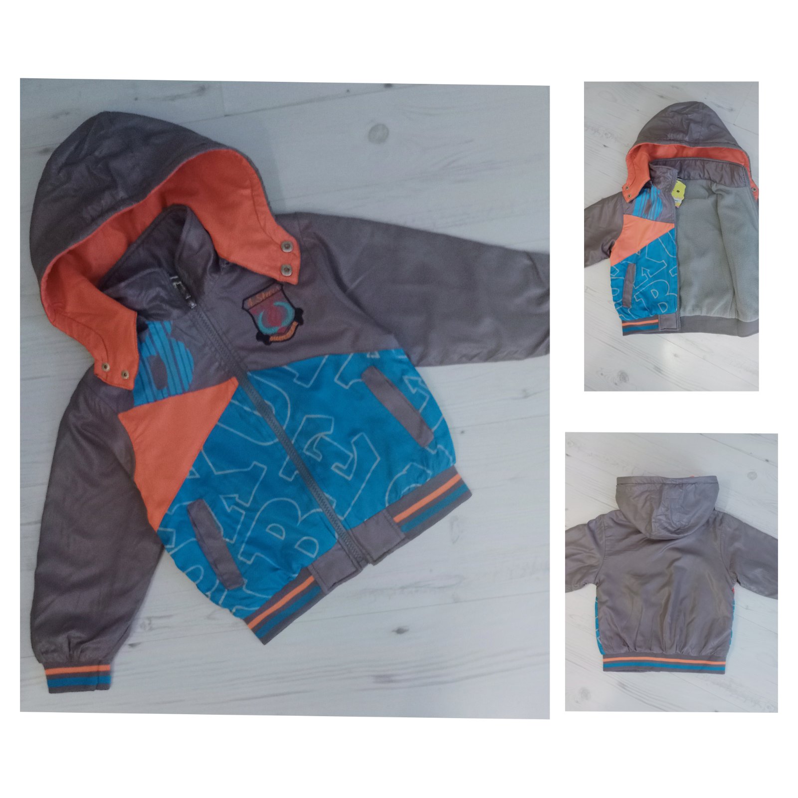 Куртка Malibu2 (4-6) 30 grey (деми)