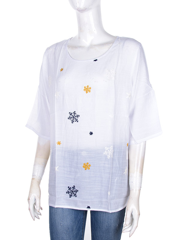 Футболка Obuv OK2 (XL-4XL) 709 white (08506) (лето)