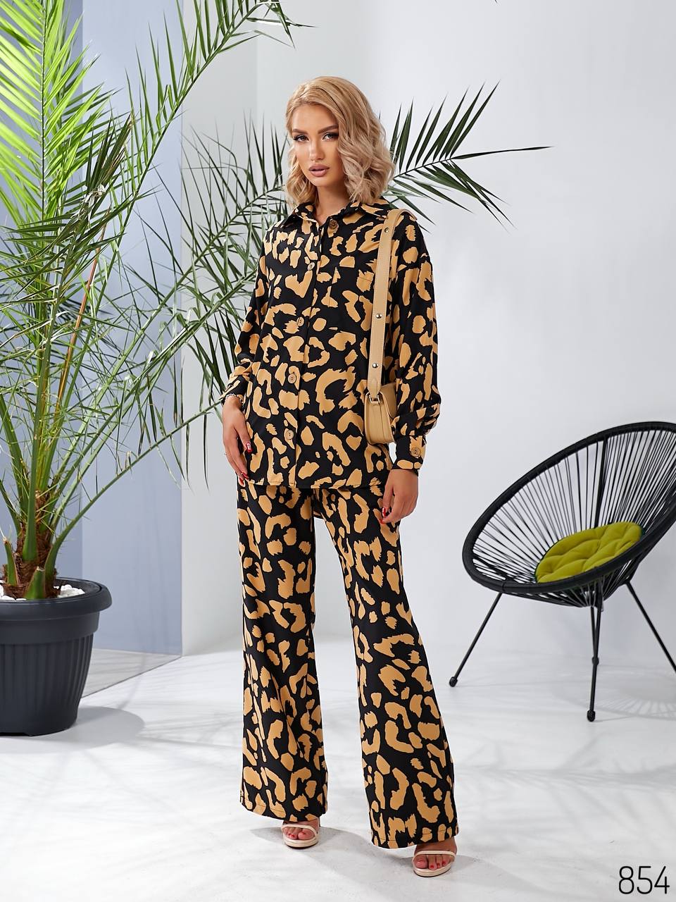 Костюм WideRange (44-50) 854 black-beige (лето)