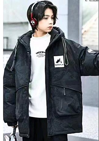 Куртка Malibu2 (140-170) 9721 black (зима)