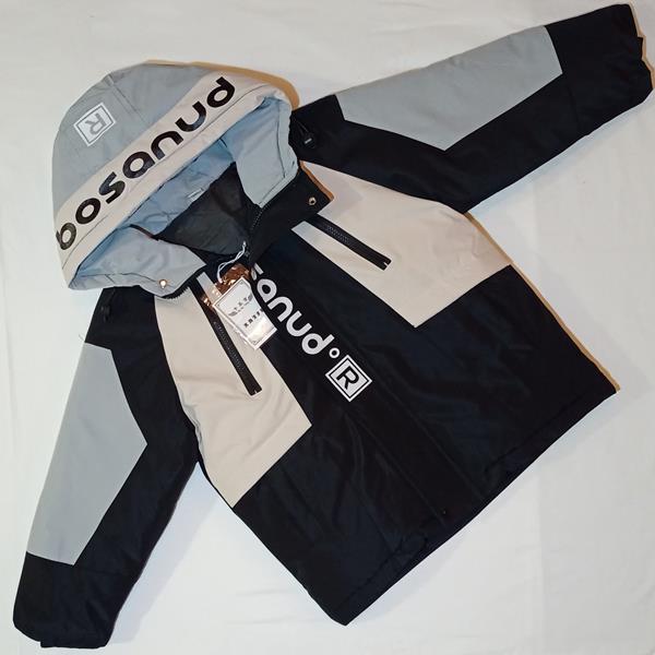 Куртка Malibu2 (7-10) K25 black-grey (деми)