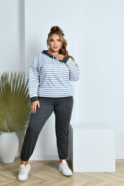 Костюм спорт Iren Veles (54-60) 4018 grey (деми)