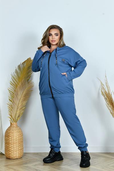 Костюм спорт Iren Veles (54-60) 4019 l.blue (деми)