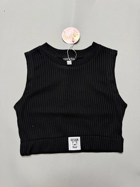 Топ Bright Harmony (128-158) 374 black (лето)