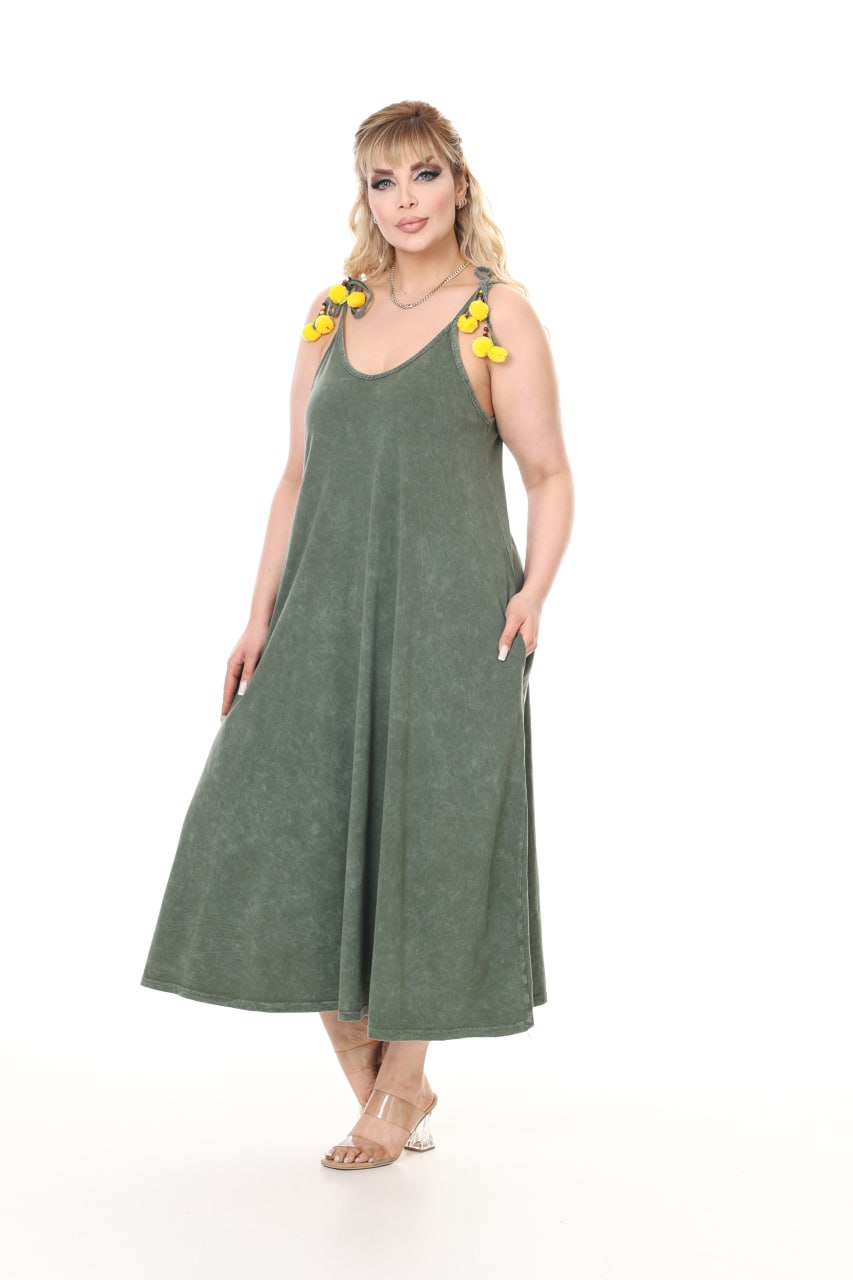 Сарафан Alberk (50-56) A67 khaki (лето)