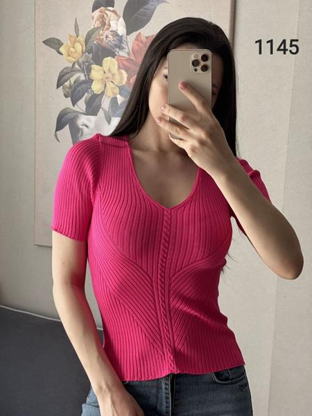 Футболка FSN (42-46) 1145 crimson (лето)