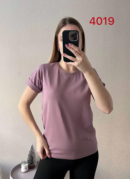 Футболка FSN (42-46) 4019 lilac (лето)