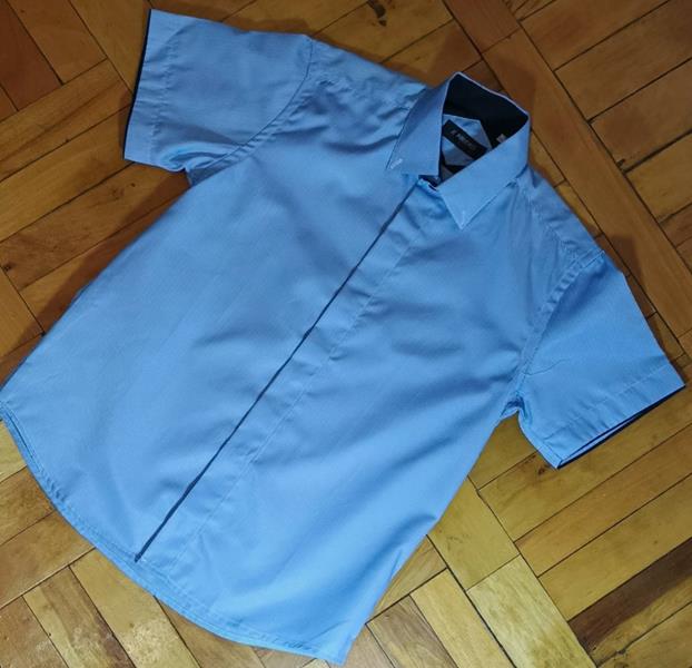 Рубашка iBamBino (135-155) IB509 l.blue (лето)