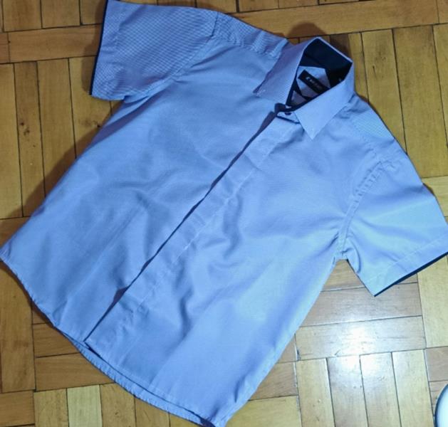 Рубашка iBamBino (135-155) IB510 l.blue (лето)