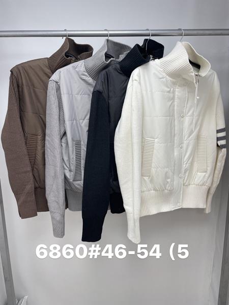 Куртка Jacket (46-54) 6860 black (деми)