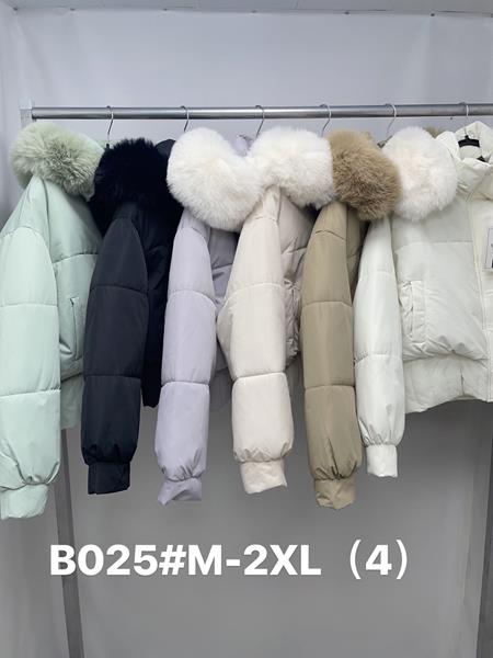 Куртка Jacket (M-2XL) B025 milk (деми)