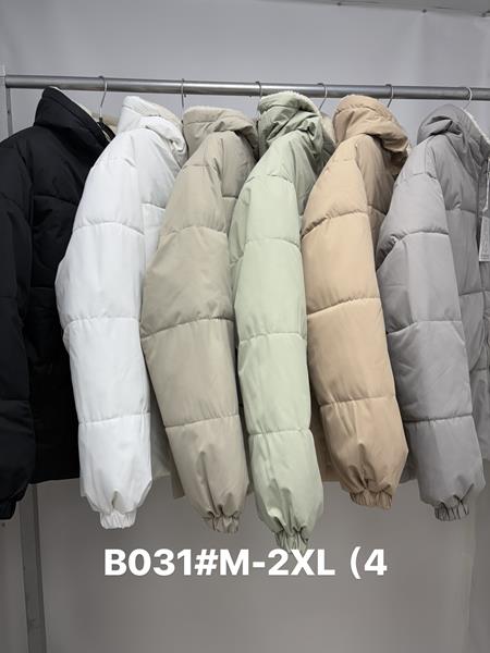 Куртка Jacket (M-2XL) B031 white (зима)
