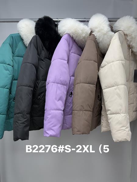 Куртка Jacket (S-2XL) B2276 black (деми)
