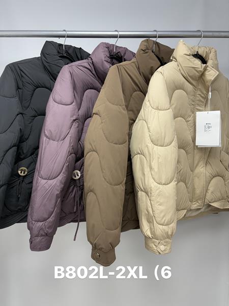 Куртка Jacket (L-2XL) B802 brown (деми)