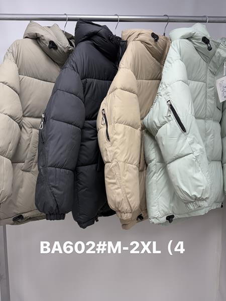 Куртка Jacket (M-2XL) BA602 black (деми)