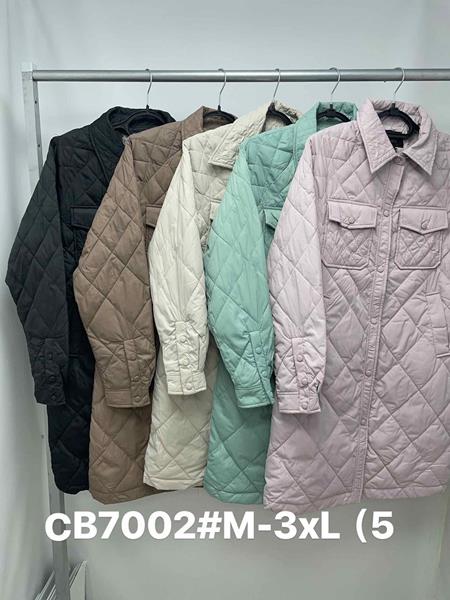 Куртка Jacket (M-3XL) CB7002 mint (деми)